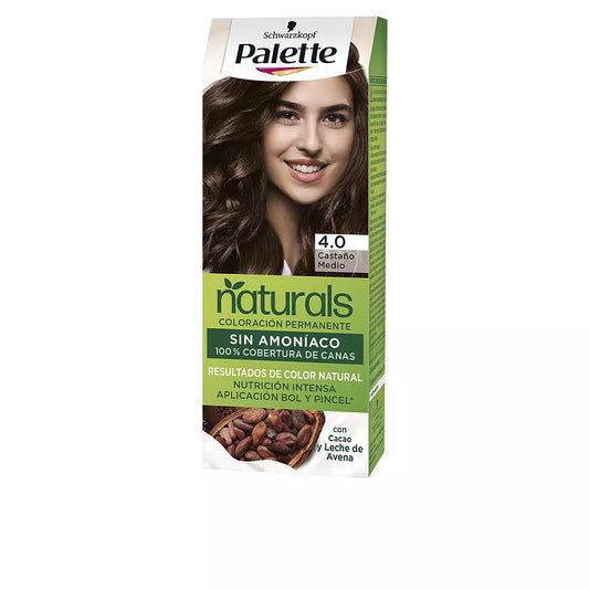 Palette Naturals Color Cream Hair 4.0-medium brown