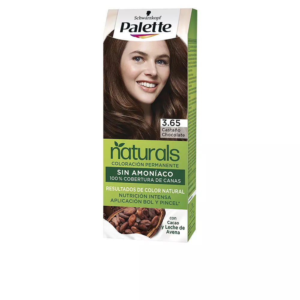 Palette Natural Chocolate Brown Hair Shade 3.65