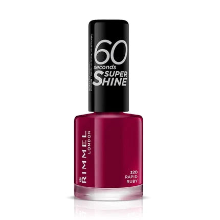 60 Second Super Shine röd Nagellack - FitnessFlow