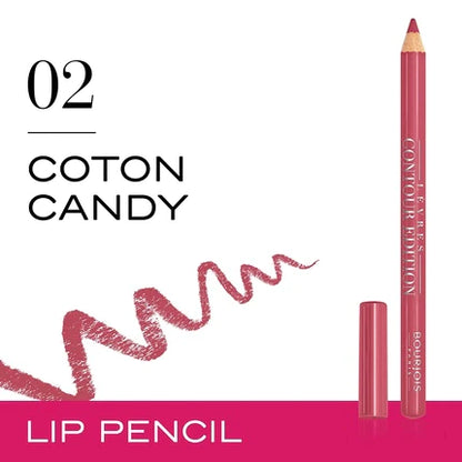 Levres Contour Edition Lip Liner 02 Cotton Candy 0.04oz - FitnessFlow