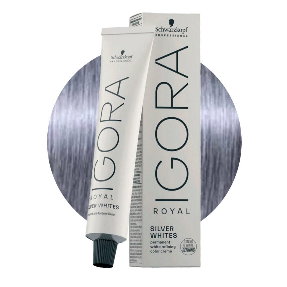 Schwarzkopf Igora Royal Silver Whites Color 60ml - Grey Purple