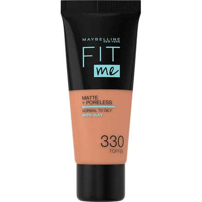 Fit Me! Matte & Poreless Foundation 330 Toffee - FitnessFlow