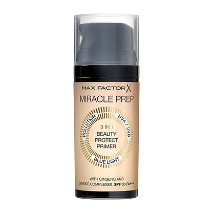 Miracle Prep 3in1 Beauty Protect Primer 30ml - FitnessFlow