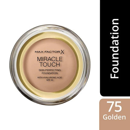 Miracle Touch Foundation 75 Golden 11.5g with SPF 30 - FitnessFlow